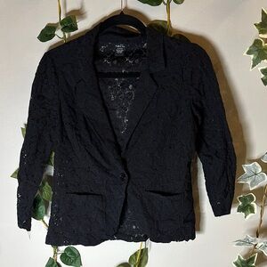 Rue21 Black Lace Blazer